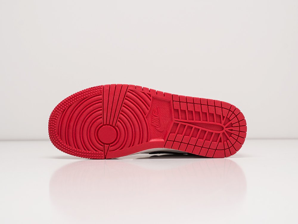 Мужские кроссовки Nike Air Jordan 1 Low Red / White / Black (40-45 размер) фото 5