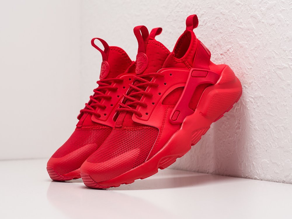 Nike Air Huarache Ultra красные мужские (AR22434) - фото 2 Nike Air Huarache Ultra красные мужские (AR22434) - фото 2