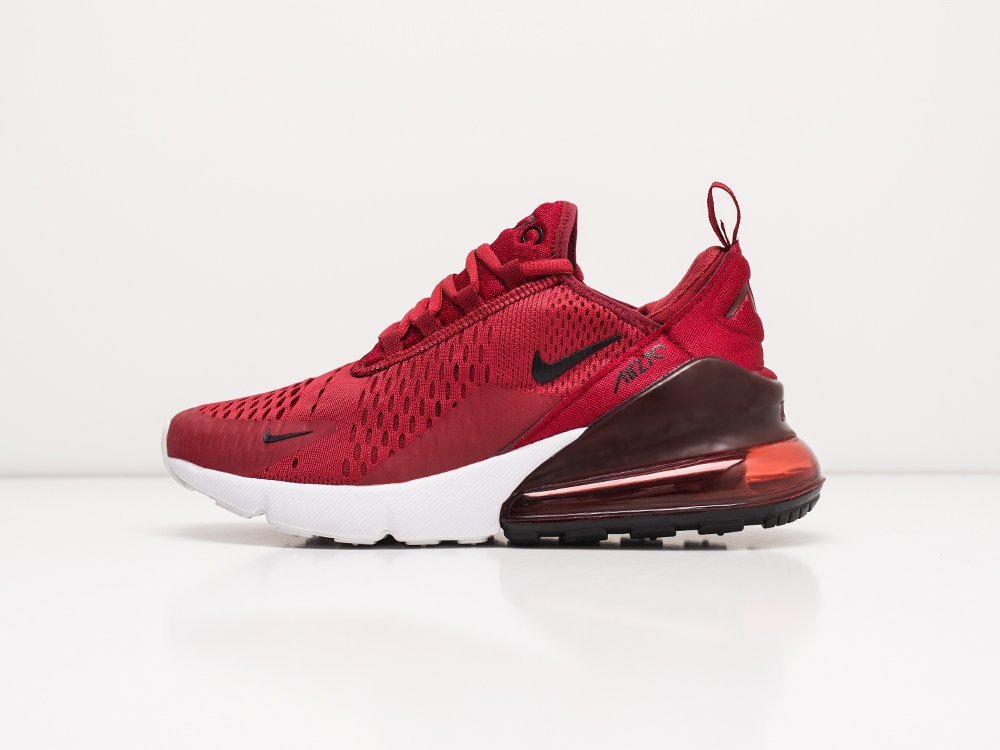 Nike Air Max 270 красные текстиль мужские (AR22435) - фото 1 Nike Air Max 270 красные текстиль мужские (AR22435) - фото 1