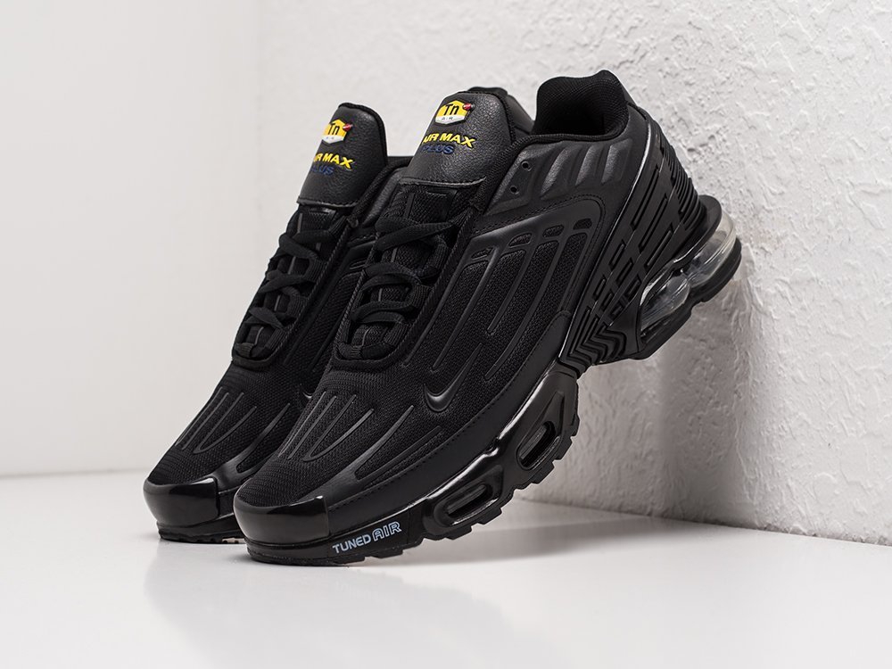 Nike Air Max Plus 3 черные мужские (AR22461) - фото 2 Nike Air Max Plus 3 черные мужские (AR22461) - фото 2