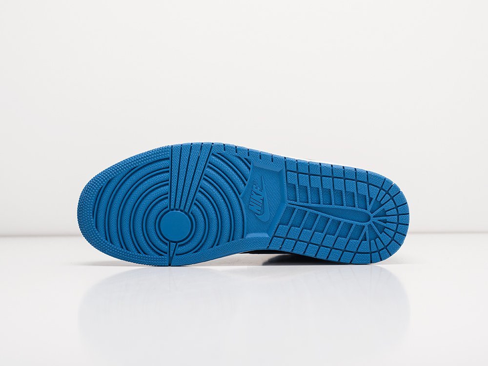 Nike Air Jordan 1 голубые кожа мужские (AR22496) - фото 5