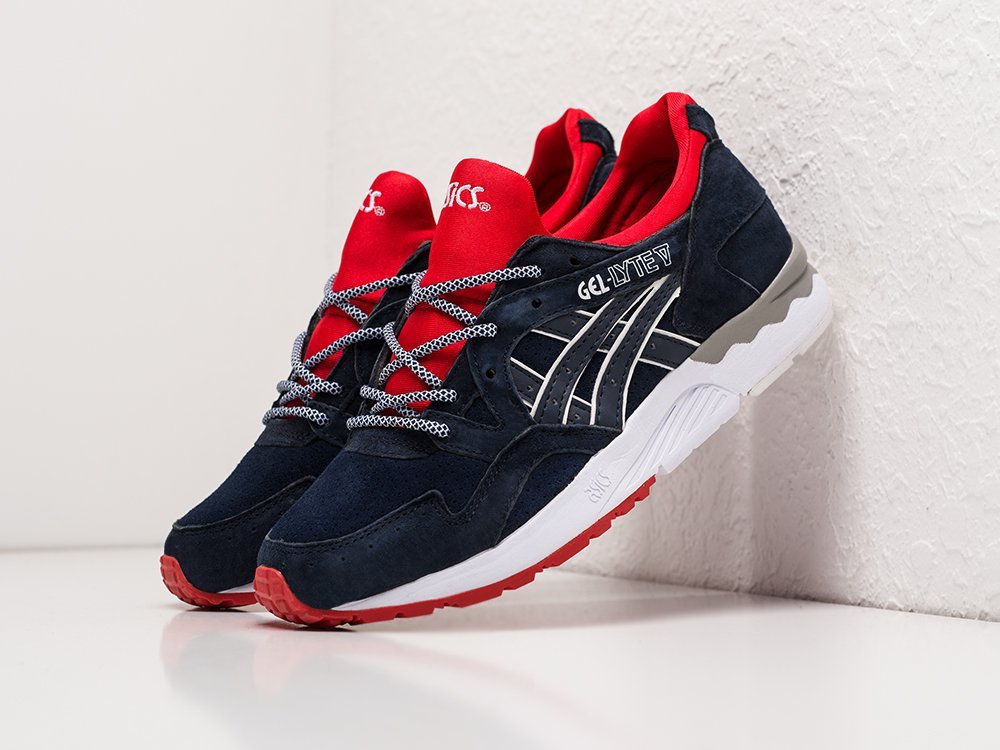 мужские кроссовки Asics Gel Lyte V Navy Blue / Red / White