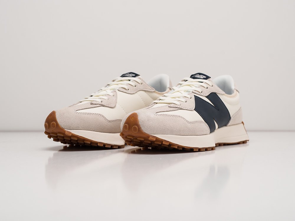 New Balance 327 бежевые замша мужские (AR22549) - фото 3 New Balance 327 бежевые замша мужские (AR22549) - фото 3