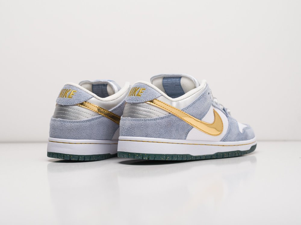 Nike SB Dunk Low Sean Cliver белые кожа мужские (AR22550) - фото 4 Nike SB Dunk Low Sean Cliver белые кожа мужские (AR22550) - фото 4