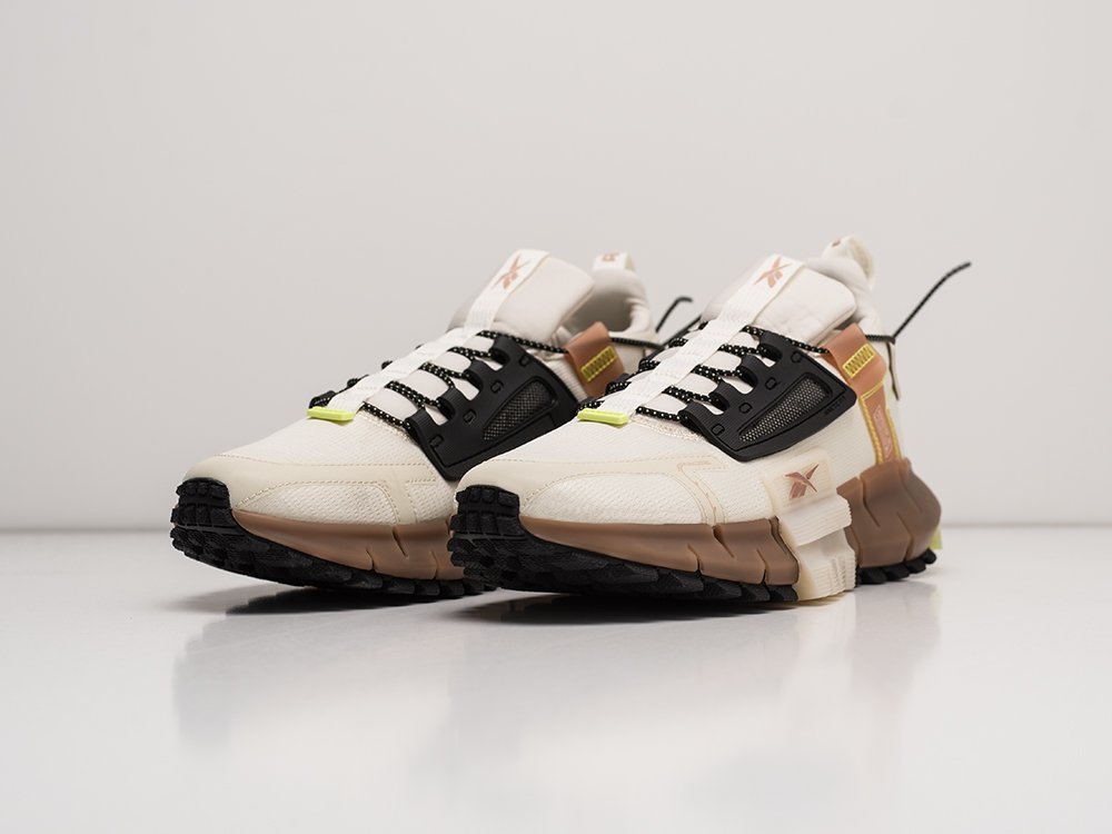 Reebok Zig Kinetica Edge белые кожа мужские (AR22566) - фото 3 Reebok Zig Kinetica Edge белые кожа мужские (AR22566) - фото 3