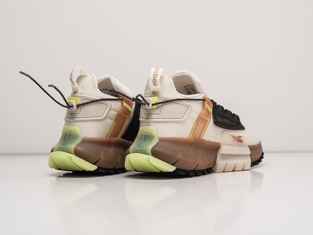 Reebok Zig Kinetica Edge белые кожа мужские (AR22566) - фото 4 Reebok Zig Kinetica Edge белые кожа мужские (AR22566) - фото 4