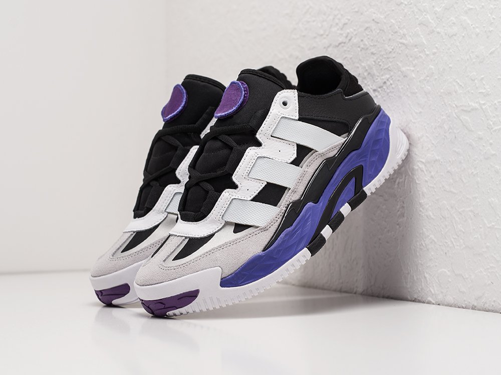 Adidas Niteball WMNS White / Black / Blue / Purple - фото 2