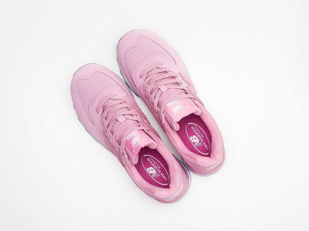 Женские кроссовки New Balance 574 WMNS Pink / White (36-40 размер) фото 3