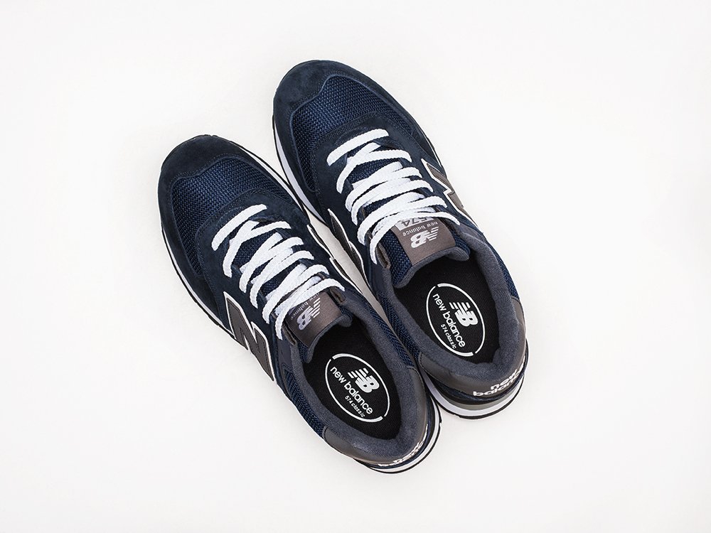 New Balance 574 синие замша мужские (AR22598) - фото 3 New Balance 574 синие замша мужские (AR22598) - фото 3