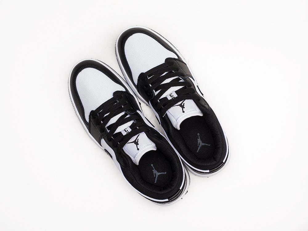 Nike Air Jordan 1 Low Black / White - фото 3
