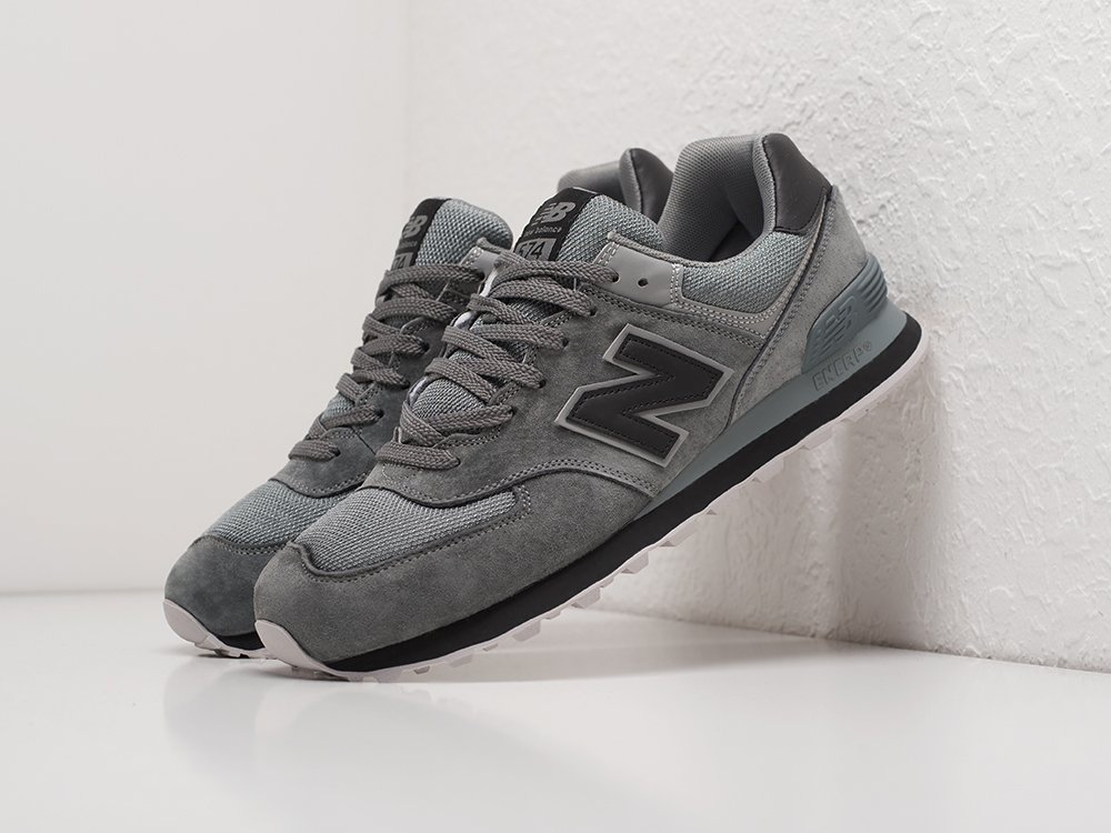 New Balance 574 серые замша мужские (AR22636) - фото 2 New Balance 574 серые замша мужские (AR22636) - фото 2