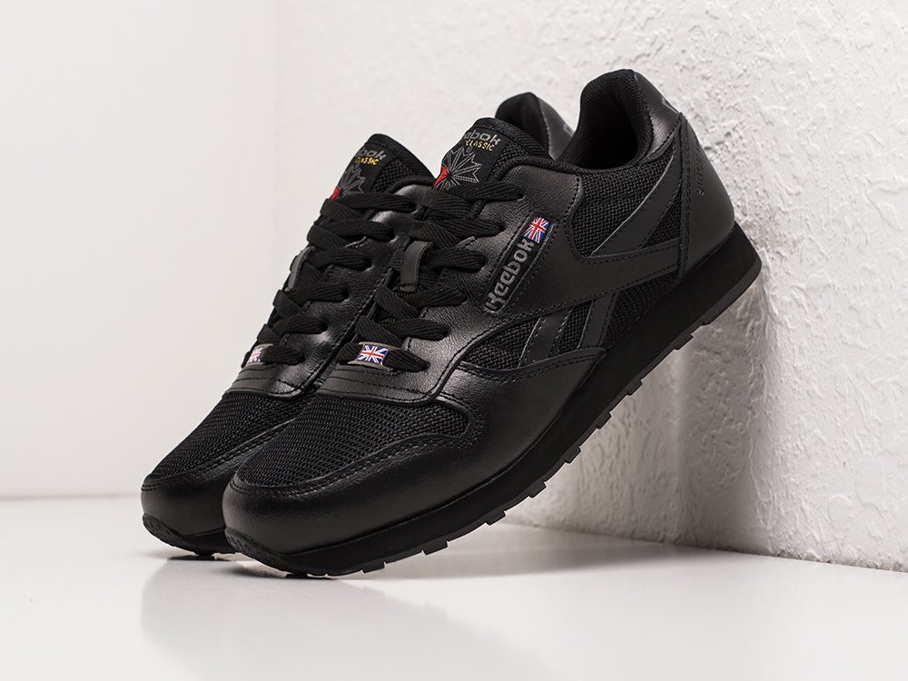 Reebok Classic Leather черные кожа мужские (AR22649) - фото 2 Reebok Classic Leather черные кожа мужские (AR22649) - фото 2