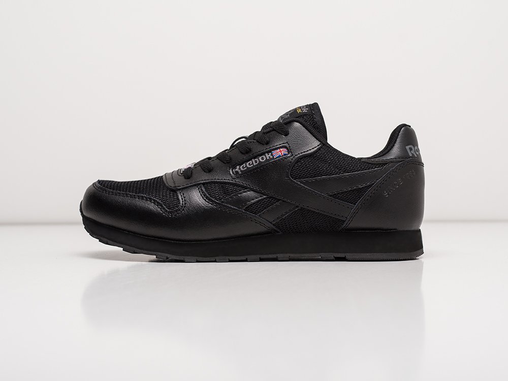 Reebok Classic Leather черные кожа мужские (AR22649) - фото 1 Reebok Classic Leather черные кожа мужские (AR22649) - фото 1