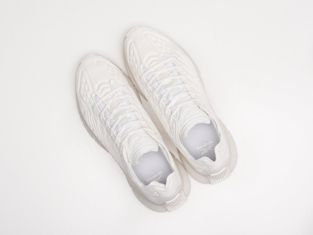 Мужские кроссовки Reebok Zig Kinetica Triple White (40-45 размер) фото 3