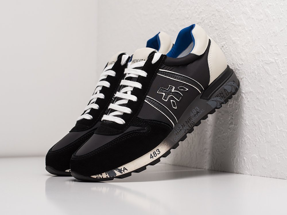 Premiata Lander черные замша мужские (AR22659) - фото 2 Premiata Lander черные замша мужские (AR22659) - фото 2