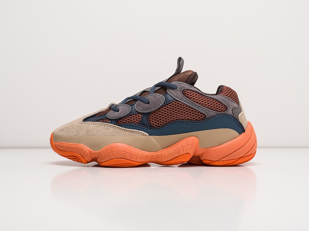 Adidas Yeezy 500 Enflame разноцветные замша мужские (AR22738) - фото 1 Adidas Yeezy 500 Enflame разноцветные замша мужские (AR22738) - фото 1