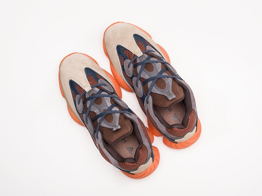 Adidas Yeezy 500 Enflame разноцветные замша мужские (AR22738) - фото 3 Adidas Yeezy 500 Enflame разноцветные замша мужские (AR22738) - фото 3