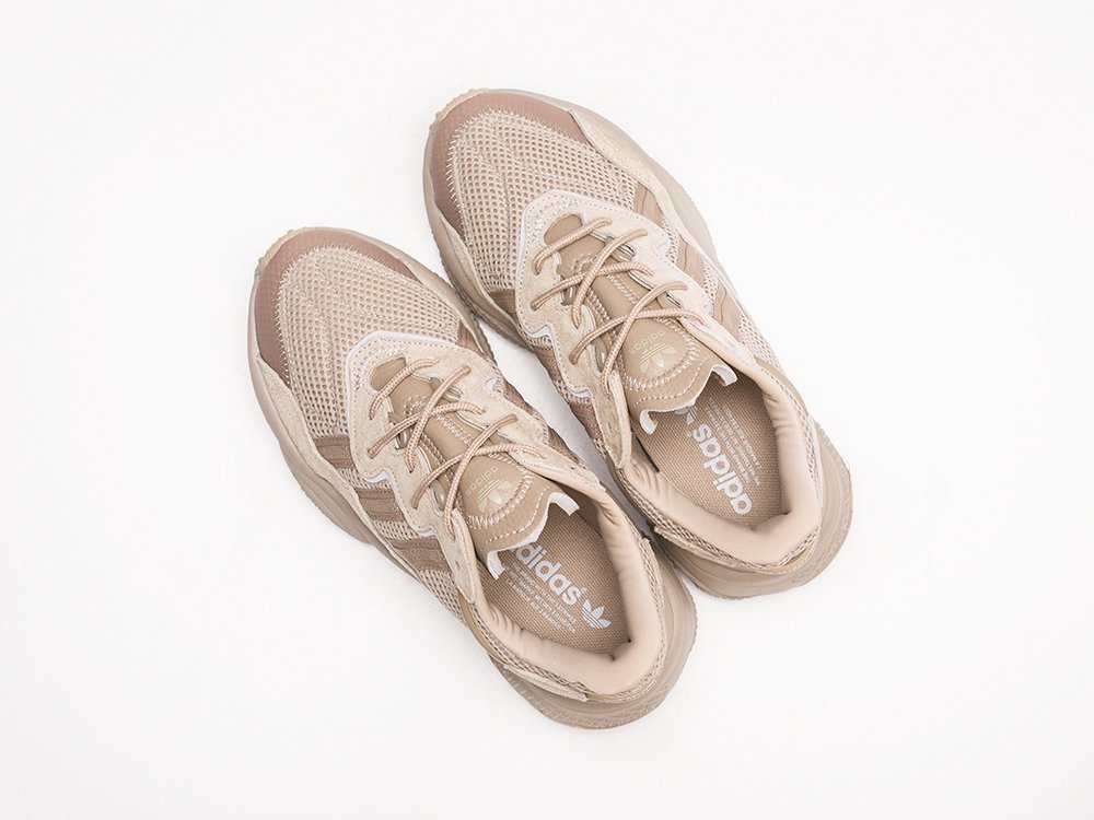 Adidas Ozweego бежевые замша женские (AR22739) - фото 3 Adidas Ozweego бежевые замша женские (AR22739) - фото 3