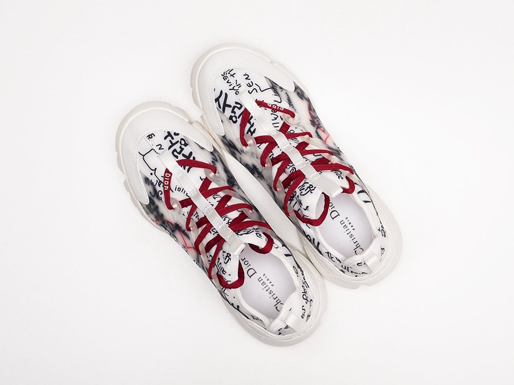 Dior D-Connect белые текстиль женские (AR22750) - фото 3 Dior D-Connect белые текстиль женские (AR22750) - фото 3