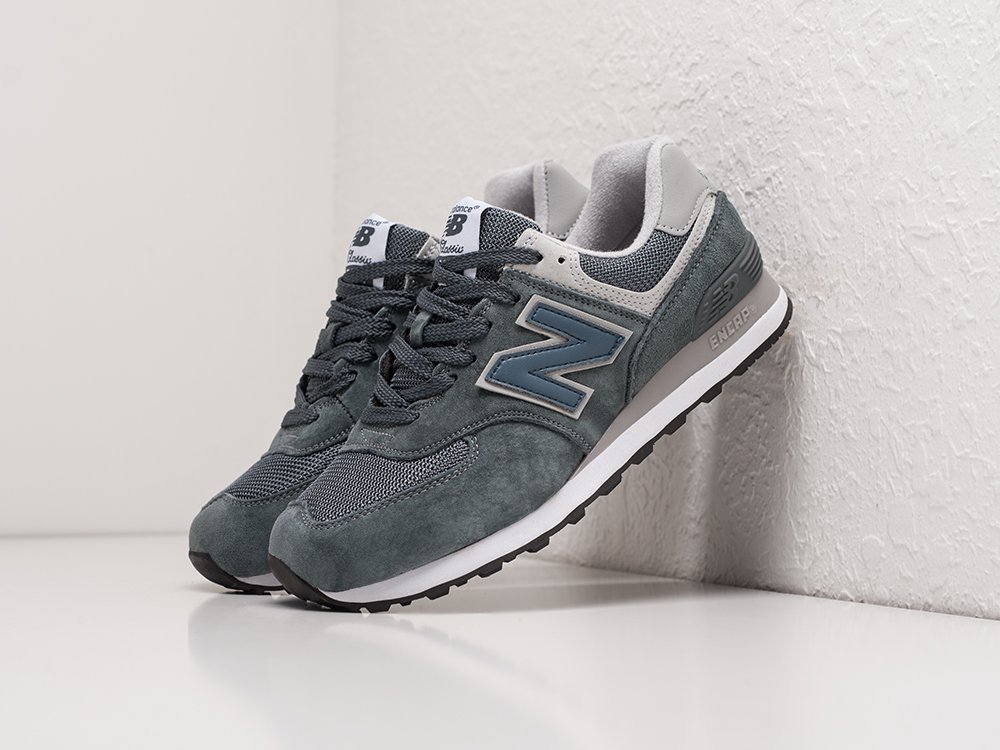 New Balance 574 серые замша женские (AR22762) - фото 2 New Balance 574 серые замша женские (AR22762) - фото 2