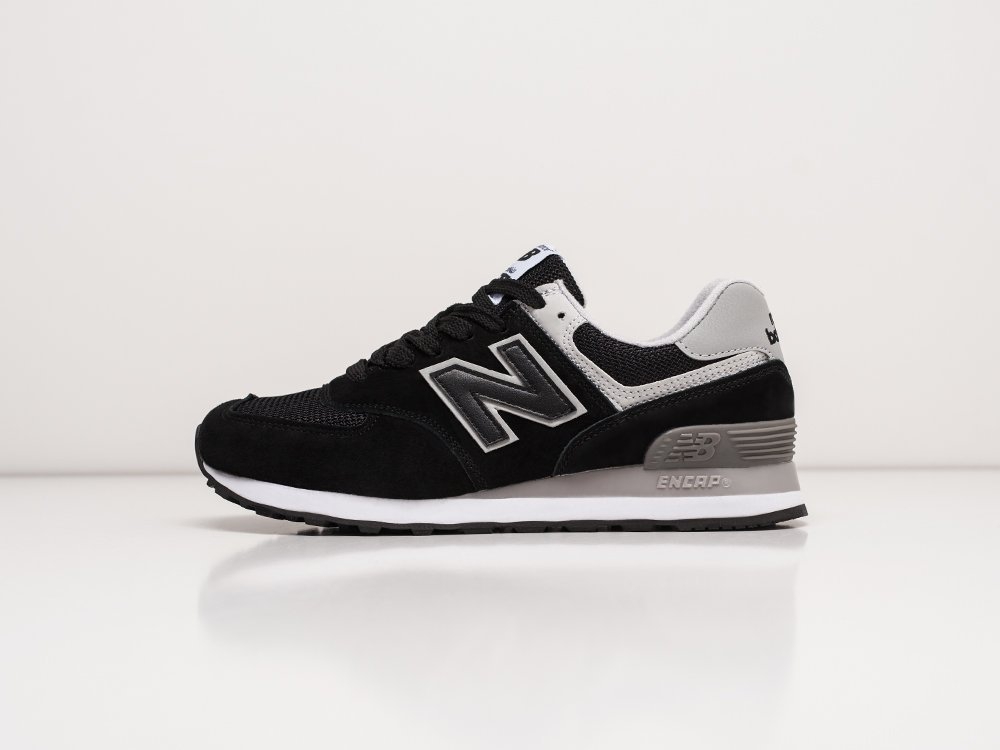 New Balance 574 черные замша женские (AR22765) - фото 1 New Balance 574 черные замша женские (AR22765) - фото 1