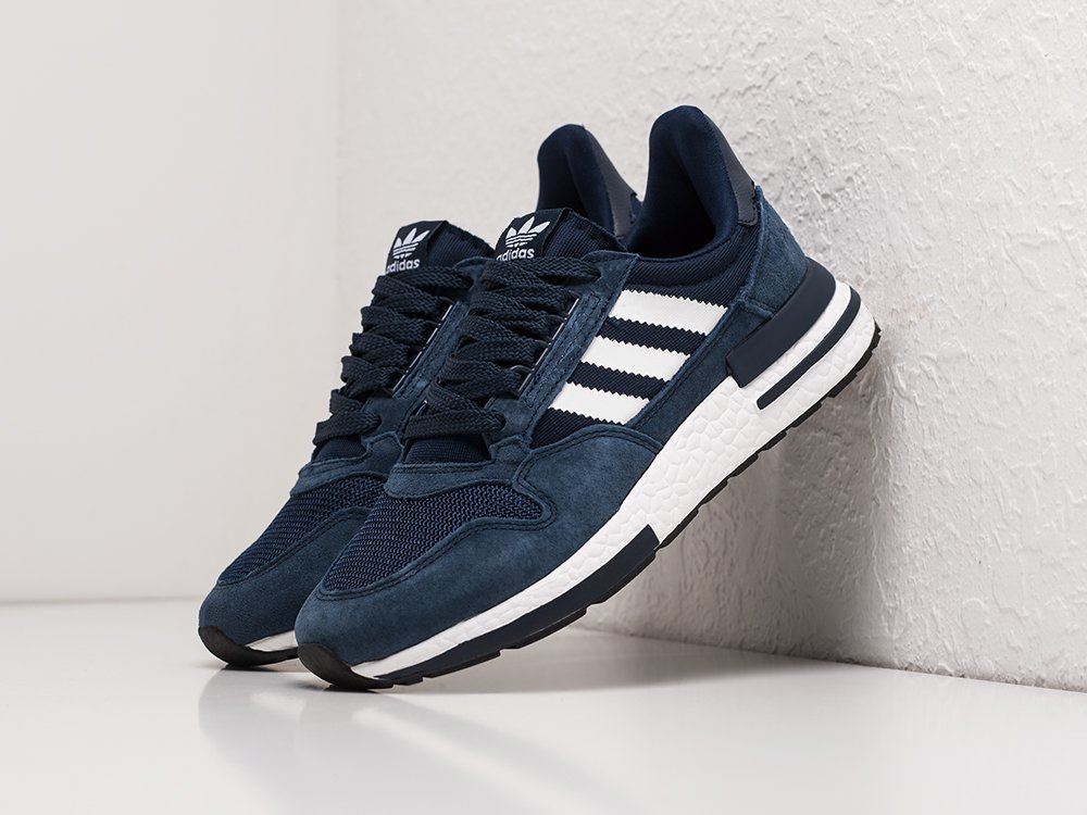 Adidas ZX 500 RM синие замша женские (AR22773) - фото 2