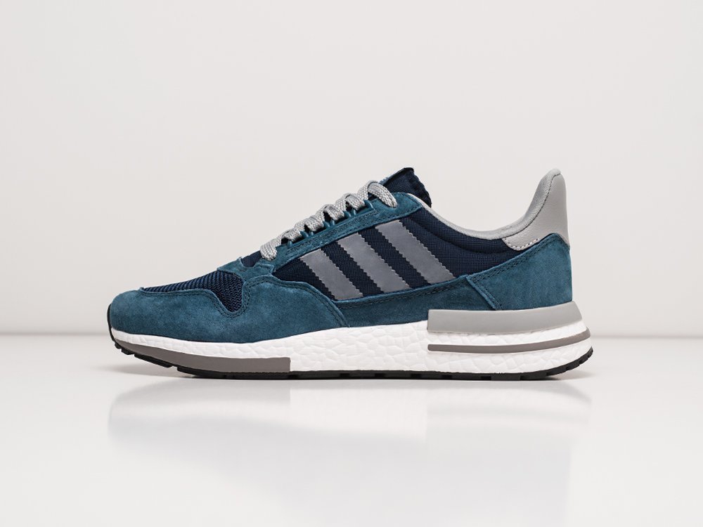 Adidas ZX 500 RM Dark Slate зеленые замша мужские (AR22776) - фото 1 Adidas ZX 500 RM Dark Slate зеленые замша мужские (AR22776) - фото 1