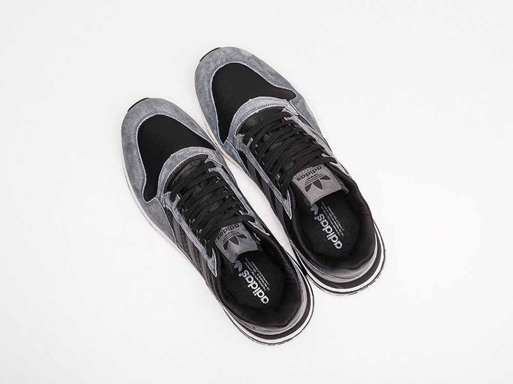 Мужские кроссовки Adidas ZX 500 RM Grey / Black / White (40-45 размер) фото 3