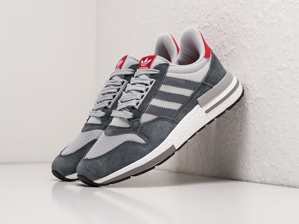 Adidas ZX 500 RM WMNS серые замша женские (AR22781) - фото 2