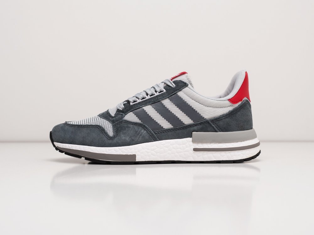 Adidas ZX 500 RM WMNS серые замша женские (AR22781) - фото 1