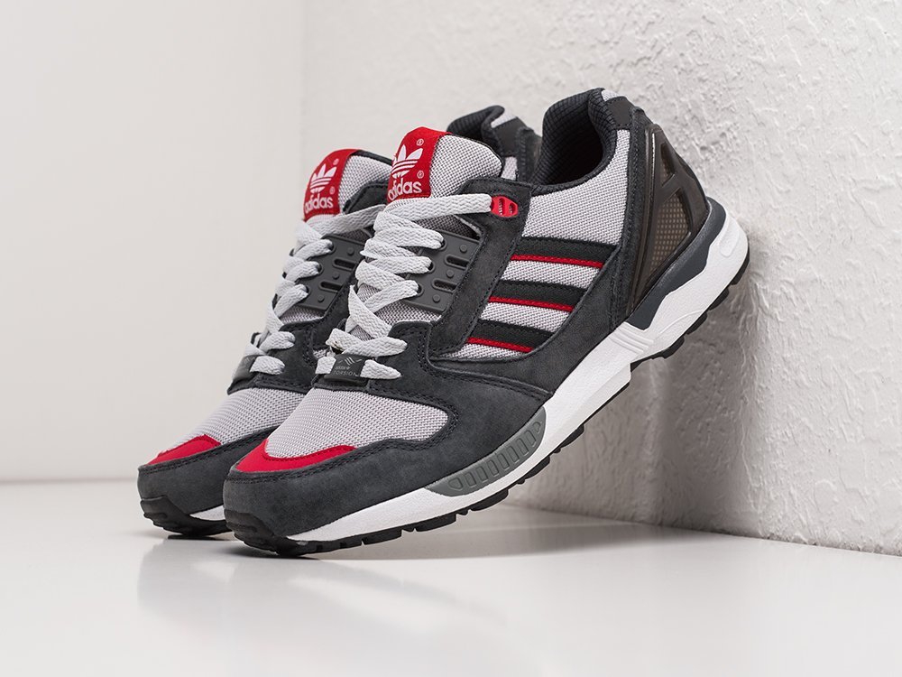 Adidas ZX 8000 серые замша мужские (AR22798) - фото 2