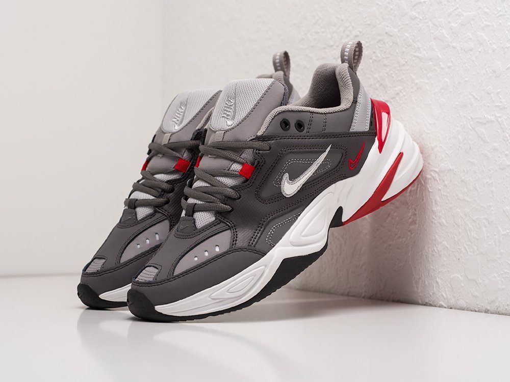 Nike M2K Tekno серые кожа мужские (AR22829) - фото 2