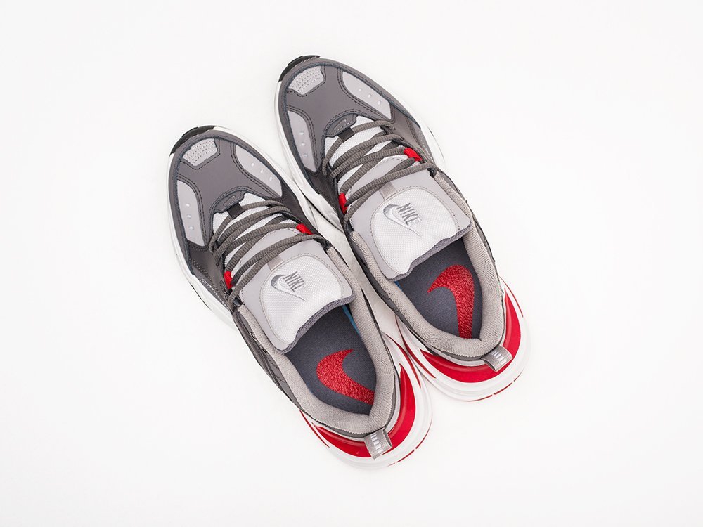 Nike M2K Tekno серые кожа мужские (AR22829) - фото 3 Nike M2K Tekno серые кожа мужские (AR22829) - фото 3