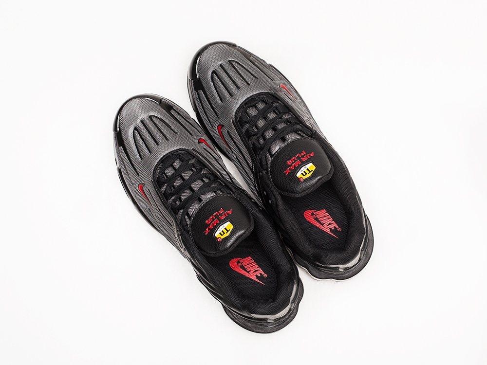 Nike Air Max Plus 3 серые текстиль мужские (AR22832) - фото 3 Nike Air Max Plus 3 серые текстиль мужские (AR22832) - фото 3