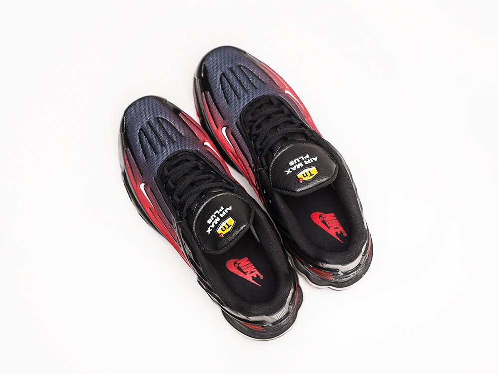 Nike Air Max Plus 3 черные текстиль мужские (AR22833) - фото 3