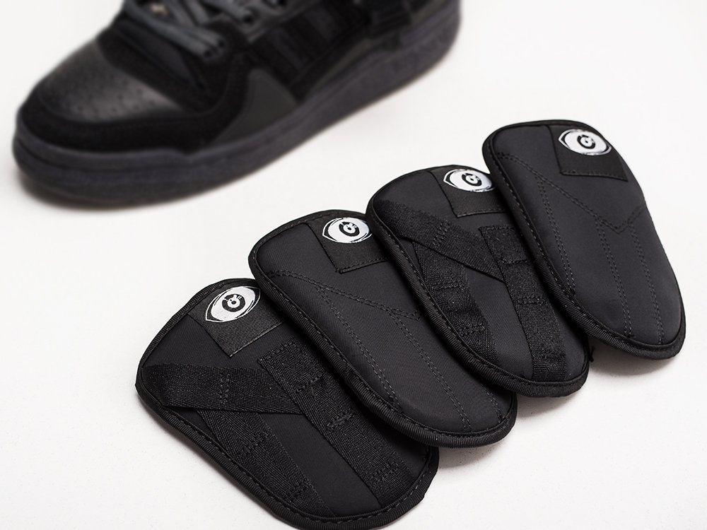 Adidas x Bad Bunny x Forum Buckle Low черные замша мужские (AR22857) - фото 5 Adidas x Bad Bunny x Forum Buckle Low черные замша мужские (AR22857) - фото 5