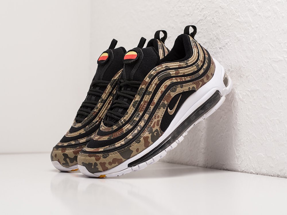 Nike Air Max 97 WMNS коричневые кожа женские (AR22871) - фото 2