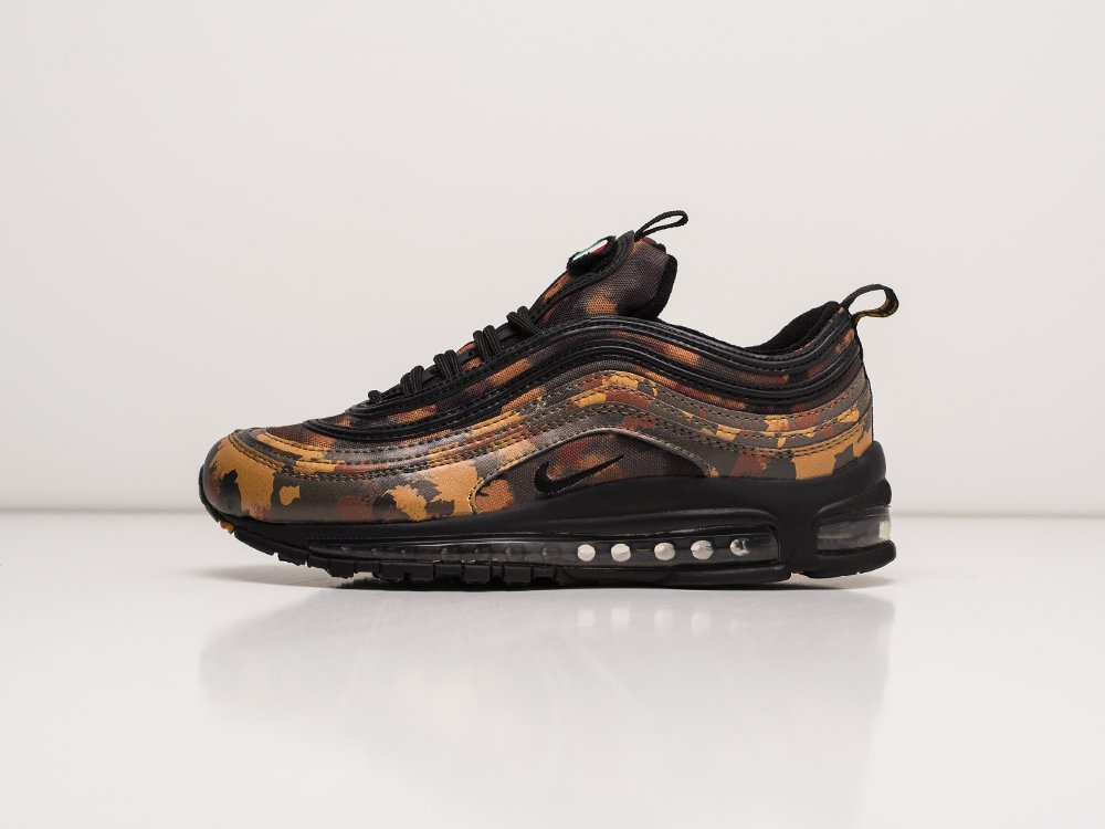 Nike Air Max 97 WMNS коричневые кожа женские (AR22873) - фото 1 Nike Air Max 97 WMNS коричневые кожа женские (AR22873) - фото 1