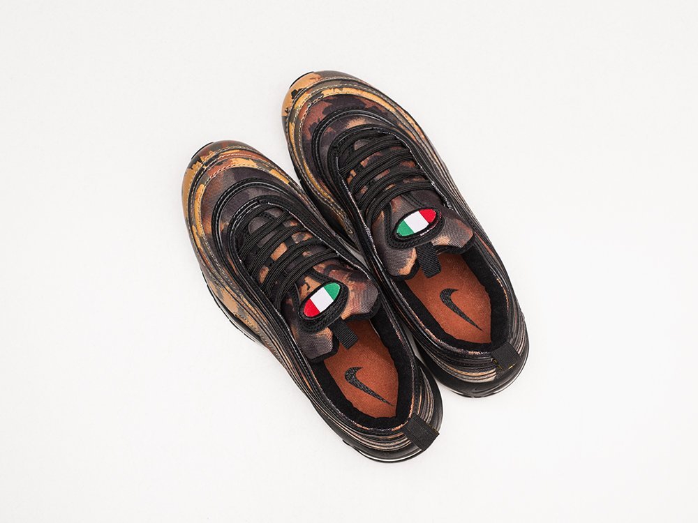 Nike Air Max 97 WMNS коричневые кожа женские (AR22873) - фото 3 Nike Air Max 97 WMNS коричневые кожа женские (AR22873) - фото 3