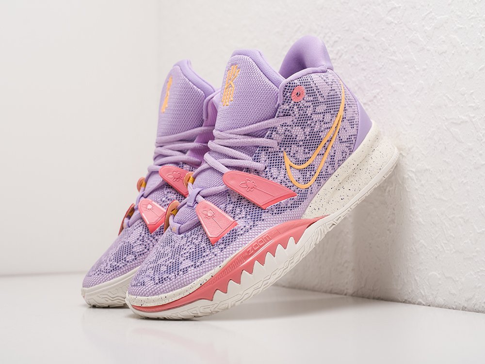 Nike Kyrie 7 фиолетовые текстиль мужские (AR22950) - фото 2 Nike Kyrie 7 фиолетовые текстиль мужские (AR22950) - фото 2