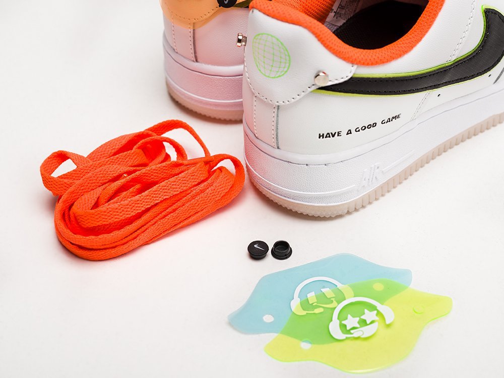 Nike Air Force 1 Low 07 LE WMNS Have A Good Game белые кожа женские (AR22959) - фото 4 Nike Air Force 1 Low 07 LE WMNS Have A Good Game белые кожа женские (AR22959) - фото 4