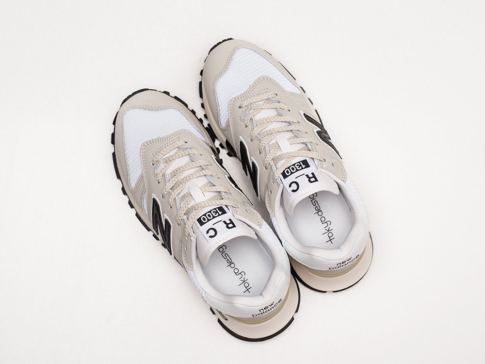 New Balance RC 1300 x Tokyo Design серые кожа мужские (AR22960) - фото 3 New Balance RC 1300 x Tokyo Design серые кожа мужские (AR22960) - фото 3