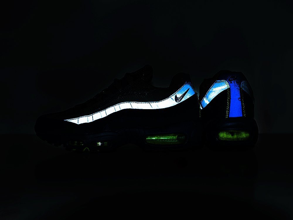 Nike Air Max 95 серые текстиль мужские (AR22965) - фото 4 Nike Air Max 95 серые текстиль мужские (AR22965) - фото 4