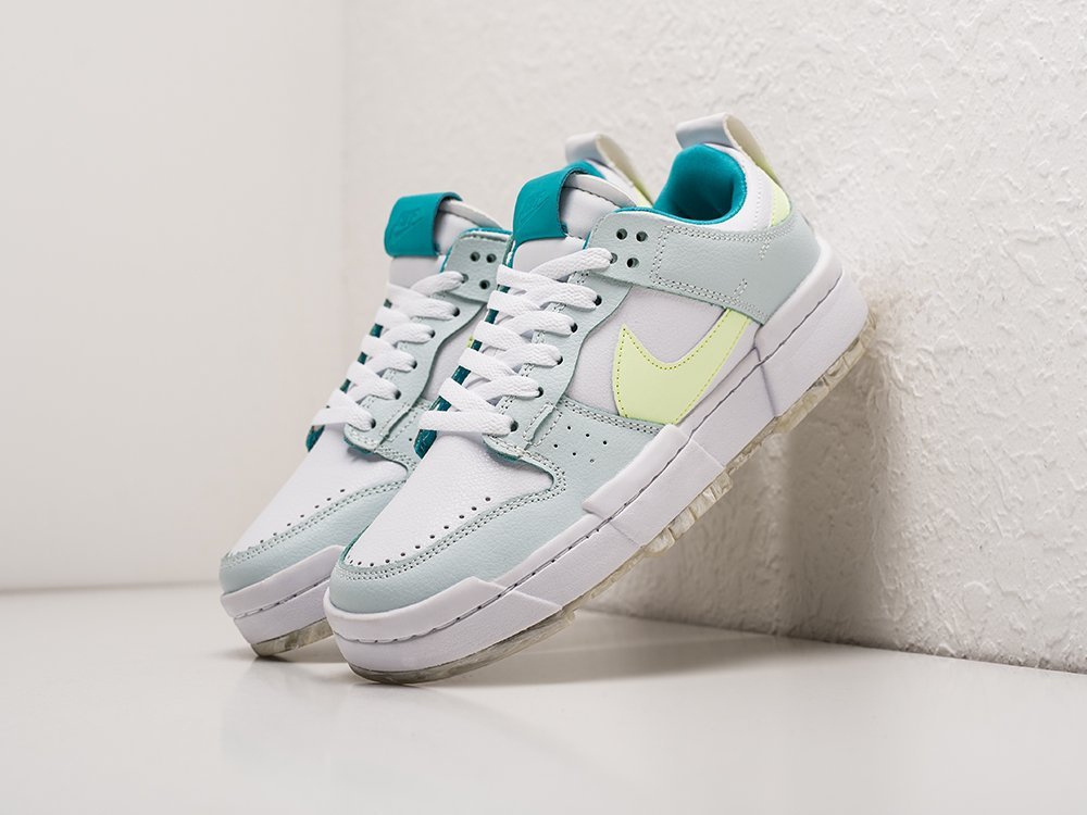 Nike SB Dunk Low Disrupt WMNS белые кожа женские (AR22968) - фото 2 Nike SB Dunk Low Disrupt WMNS белые кожа женские (AR22968) - фото 2