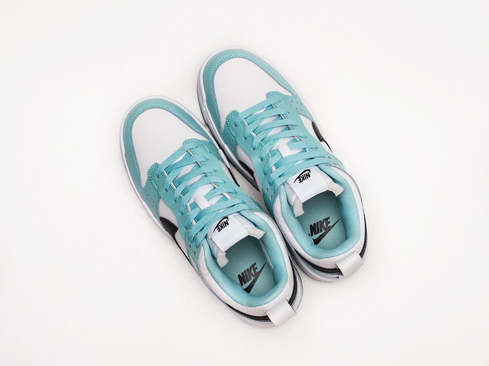 Nike SB Dunk Low Disrupt WMNS белые замша женские (AR22969) - фото 3 Nike SB Dunk Low Disrupt WMNS белые замша женские (AR22969) - фото 3