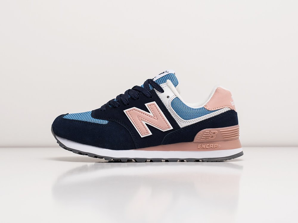 New Balance 574 WMNS синие замша женские (AR23016) - фото 1 New Balance 574 WMNS синие замша женские (AR23016) - фото 1