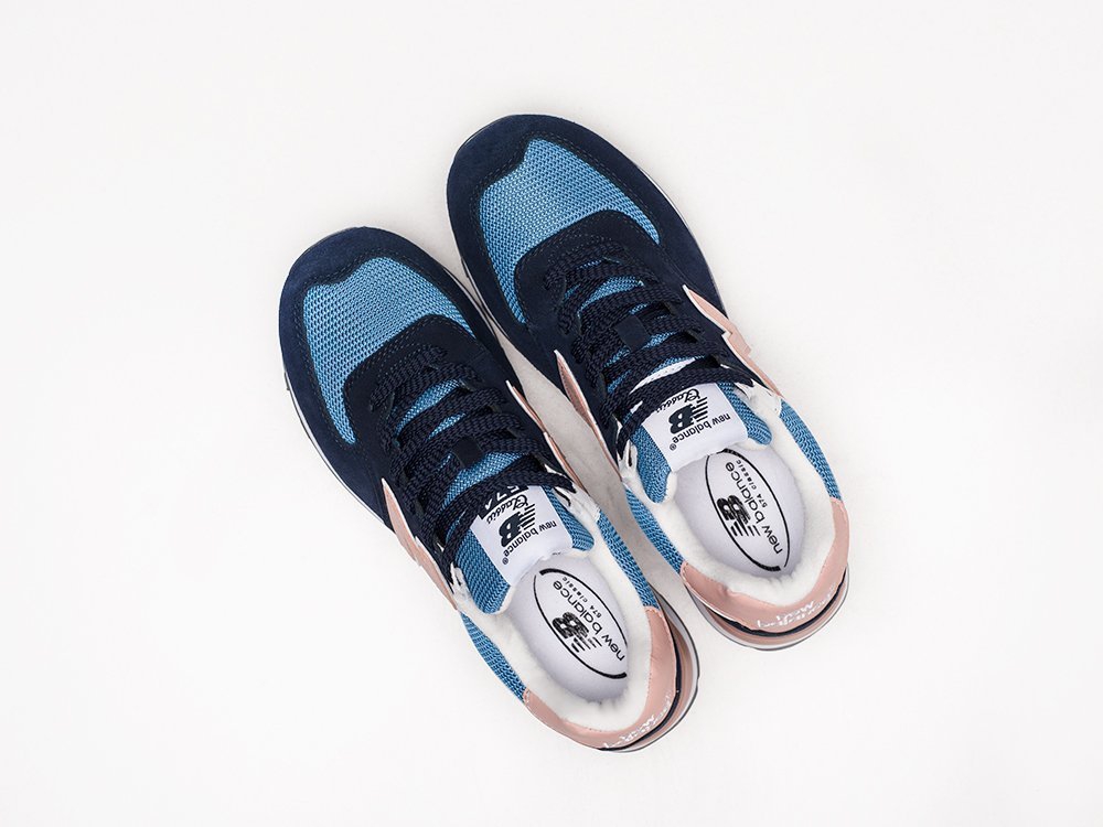 New Balance 574 WMNS синие замша женские (AR23016) - фото 3 New Balance 574 WMNS синие замша женские (AR23016) - фото 3