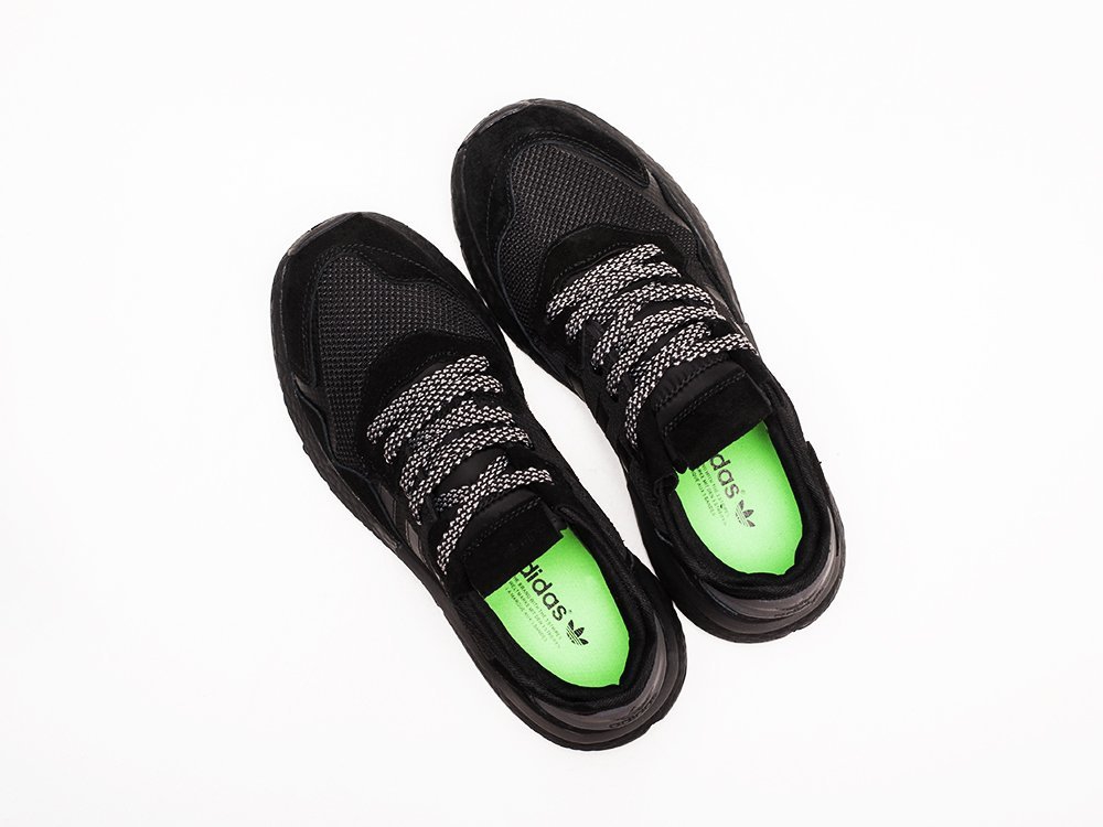 Adidas Nite Jogger черные замша мужские (AR23023) - фото 3