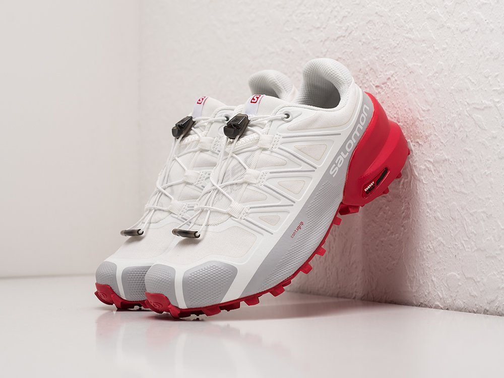 Salomon SPEEDCROSS 5 GTX WMNS белые текстиль женские (AR23034) - фото 2 Salomon SPEEDCROSS 5 GTX WMNS белые текстиль женские (AR23034) - фото 2
