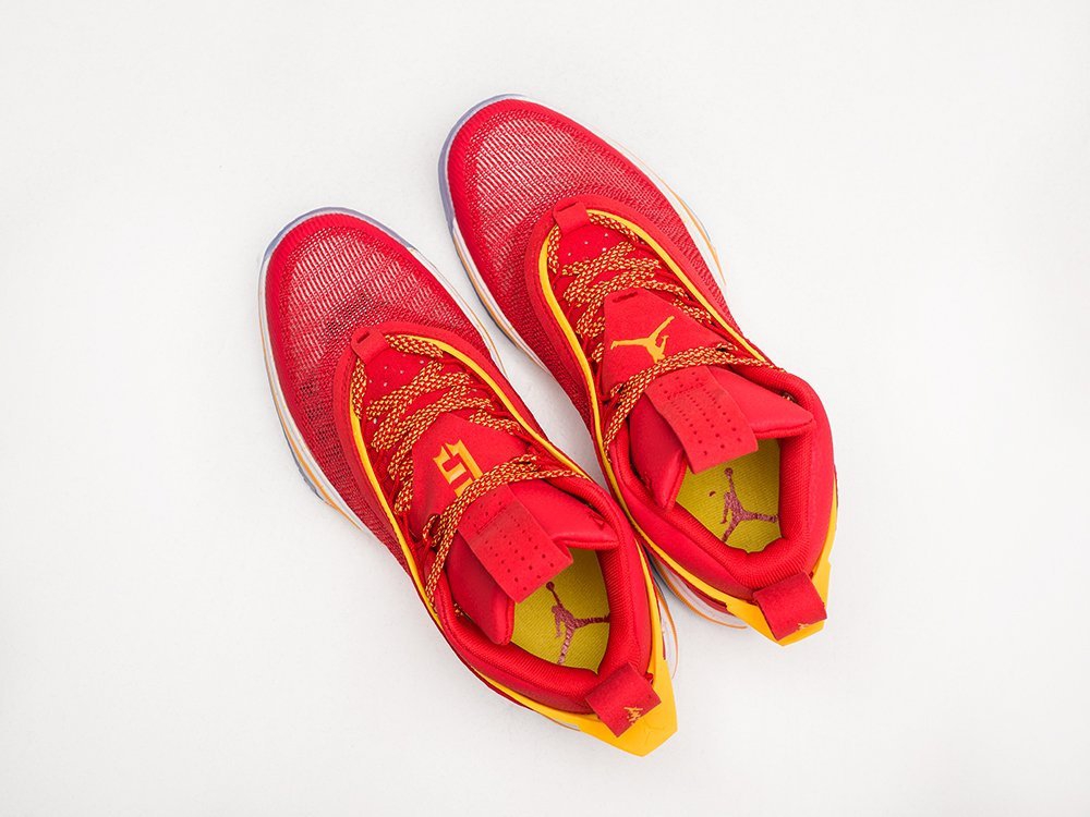 Nike Air Jordan XXXVI Guo Ailun PE красные текстиль мужские (AR23171) - фото 3